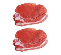 Josenidny 2Pcs Cooked Pork Lifelike Meat Kitchen Cabinet Desk Decoration Props Display