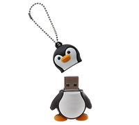 Josenidny 32GB Novelty Cute Baby Penguin USB 2.0 Flash Drive Data Memory Stick Device - Black and White