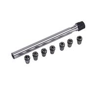 Josenidny C10 Er8A 100L Collet Chuck Holder + 7Pcs Er8 Spring Collet Set