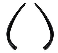 Josenidny Car Front Bumper Spoiler Splitter Cover for - C-Class W205 2015-2019 C200 C43 Black