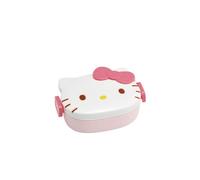 JoseonGotElephant Hello Kitty Face-Shaped Pink Cartoon Lunch Box for Girls School Trip Picnic Lunch Container Kitty Lunch Bento Box