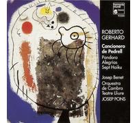 Josep Pons - Alegrias, Cancionero de Pedrell, Sept Haiku, Pandora