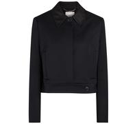 Joseph Abbe Boxy Stretch-crepe Jacket - Black - 40 (UK12 / M)