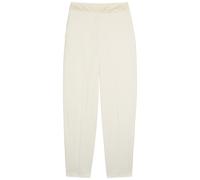 Joseph Aix Tapered Stretch-crepe Trousers - Cream - 38 (UK10 / S)