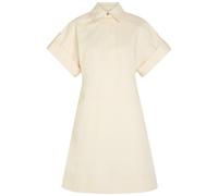Joseph Ali Cotton and Linen-blend Mini Shirt Dress - Off White - M (UK12 / M)