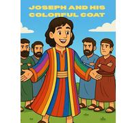 Joseph and His Colorful Coat: A Bible Story & Coloring Adventure: Includes a Short Bible Story and 60+ Faith-Filled Coloring Pages for Kids (Bible Stories & Coloring Adventures)