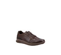 'Joseph' Classic Lace Shoes Hush Puppies Dark Brown 6