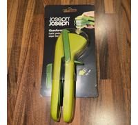 Joseph Joseph CleanForce Garlic Press Crusher with powerful, easy-squeeze mechanism