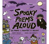 Joseph Coelho Spooky Poems Aloud: 25 Poems to Frighten & Delight Hardback Book Joseph Coelho Multicolor