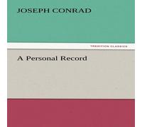 Joseph Conrad A Personal Record Paperback Book in Orange Joseph Conrad Orange