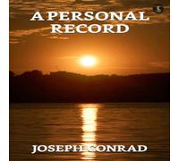 Joseph Conrad A Personal Record Paperback Book Joseph Conrad Multicolor