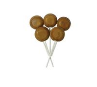 Joseph Dobson & Sons Mega Lollies - Different Flavours Lollipops Candy - Unwrapped - 90 Pieces, Toffee