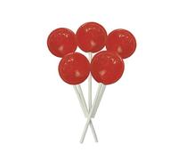 Joseph Dobson & Sons Mega Lollies - Different Flavours Lollipops Candy - Unwrapped Mega Lollies (10, Sarsaparilla Mega lollies)