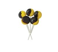 Joseph Dobson & Sons Mega Lollies - Different Flavours Lollipops Candy - Unwrapped Mega Lollies (15, Caramel & Custard Mega Lollies)