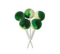 Joseph Dobson & Sons Mega Lollies - Different Flavours Lollipops Candy - Unwrapped Mega Lollies (45, Sour apple Mega lollies)
