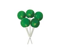 Joseph Dobson & Sons Mega Lollies - Different Flavours Lollipops Candy - Unwrapped Mega Lollies (60, Apple Mega Lollies)
