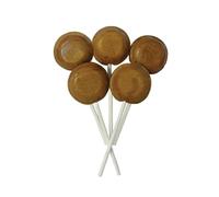 Joseph Dobson & Sons Mega Lollies - Different Flavours Lollipops Candy - Unwrapped Mega Lollies (60, Toffee Mega Lollies)
