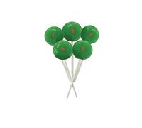 Joseph Dobson & Sons Mega Lollies - Mango Flavour Lollipops Candy - Unwrapped - 10 Pieces