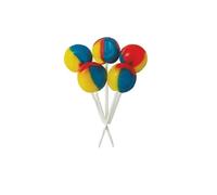 Joseph Dobson & Sons Mega Lollies - Tutti Frutti Flavour - 90 Unwrapped Lollipops Candy - Traditional Sugar Candy - Perfect for Sharing with Family & Friends