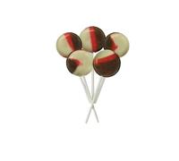 Joseph Dobson & Sons Mega Lollies - Unwrapped Lollipops Candy - Different Flavours - 10 Pieces (Neapolitan Ice Cream)