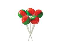 Joseph Dobson & Sons Mega Lollies - Watermelon Flavour Lollipops Candy - Unwrapped - 45 Pieces