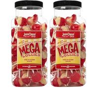 Joseph Dobson & Sons Strawberry & Cream Mega Lolly (Pack of 2)