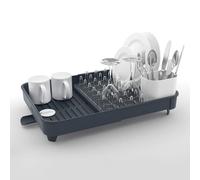 Joseph Extend Expandable Dish Drainer Rack with Removable Cutlery Grey