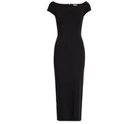 Joseph Foin Pintuck Stretch-knit Midi Dress - Black - XL (UK16 / XL)