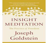Joseph Goldstein Insight Meditation Paperback Book Joseph Goldstein Multicolor