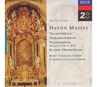 Joseph Haydn – Masses: Nelsonmesse, Harmoniemesse, Paukenmesse, Kleine Orgelmesse – CD