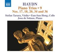 Joseph Haydn : Haydn: Piano Trios: Nos. 17, 18, 20, 34 and 36 - Volume 9 CD
