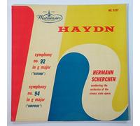 Joseph Haydn - Haydn: Symphony No. 92 in G Major "Oxford", Symphony No. 94 in G Major "Surprise" Hermann Scherchen Conducting the Orchestra of the Vienna State Opera