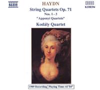 Haydn: String Quartets, Op.71 Nos 1-3