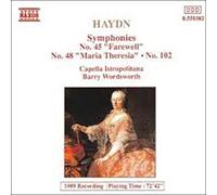 Joseph Haydn - Symphonies Nos. 45 48 102 - CD - J3z