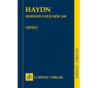 Joseph Haydn: Symphony in F major Hob. I:89: Orchestra: Study Score