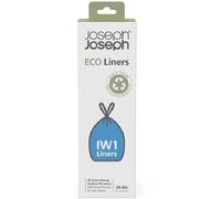 Joseph IW1 Eco Recycled plastic Bin Liners, Kitchen Waste 24-36 Lt