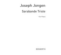Joseph Jongen-Sarabande Triste Op. 58-Piano-Instrumental Work