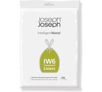 Joseph Joseph 20 Piece Trash Bags, 30L Clear