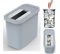 Joseph Joseph 32L Recycle Bin Caddy Snap Lid Kitchen Office Paper Plastic Waste