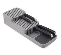 Joseph Joseph Drawer Store Compact 2 Tier Knife Organiser Grey Space Saving
