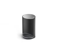 Joseph Joseph Arc 10L Slimline Pedal Bin with Easy Push Pedal, Liner Pocket, Soft-Close Lid, Fingerprint-Proof, Removable Inner Bucket, Carbon Black