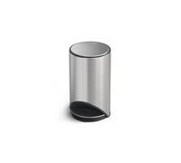 Joseph Joseph Arc 10L Slimline Pedal Bin with Easy Push Pedal, Liner Pocket, Soft-Close Lid, Fingerprint-Proof, Removable Inner Bucket, Stainless Steel