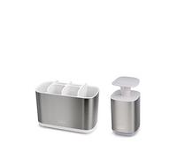 Joseph Joseph Bathroom Beauties 2-Piece Bathroom Sink Set Ilver