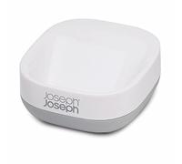 Joseph Joseph Bathroom Slim Compact Soap Dish- White/Grey