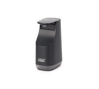 Joseph Joseph Bathroom Slim, Compact Soap Dispenser, Easy-push Pump Head, Non Drip Nozzle, Fill-level Window, Refillable, Matt Black