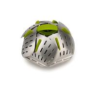Joseph Joseph Bloom Folding Steamer Basket for Vegetables, compact storage - Stainless Steel, 24, Green