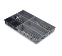 Joseph Joseph Blox 7 Piece Plastic Storage Trays Cosmetics, Stationary, Utensils Drawer Organiser Grey