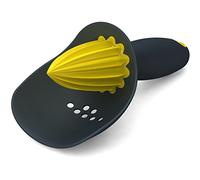 Joseph Joseph Catcher Citrus Reamer with Pip-catching Cup - Grey/Yellow