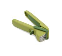 Joseph Joseph CleanForce Garlic Press Ginger Crusher Mincer with powerful, Easy Squeeze and Clean, 16, Green