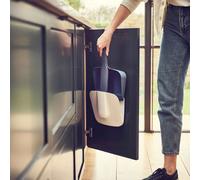 Joseph Joseph CleanStore Wall-Mounted Dustpan and Brush - Blue